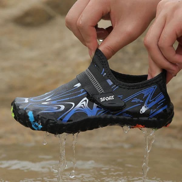 Children Boys And Girls Beach Quick Diving Shoes Qianjiang Swimming Shoes Indoor Fitness Floor Shoes Bathroom Shoes 29-38# 250402