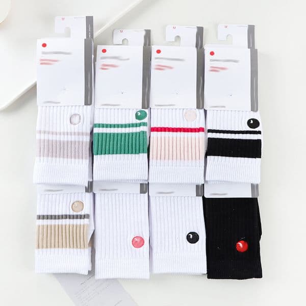 designer socks letter Brand men's pure cotton socks designers Various-colored socks Men's soft and breathable socks men's socks Long stockings