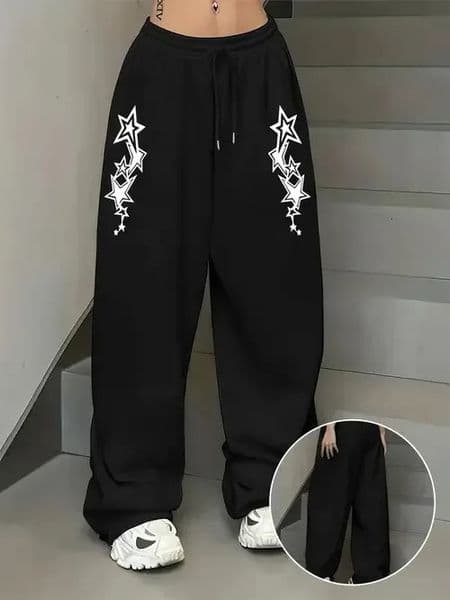 Sweatpants High Street Hip Hop Casual Pants Men Harajuku Y2K Oversized Sport Winter Fall Super Handsome Mens Straight Leg Pants 251104BJ