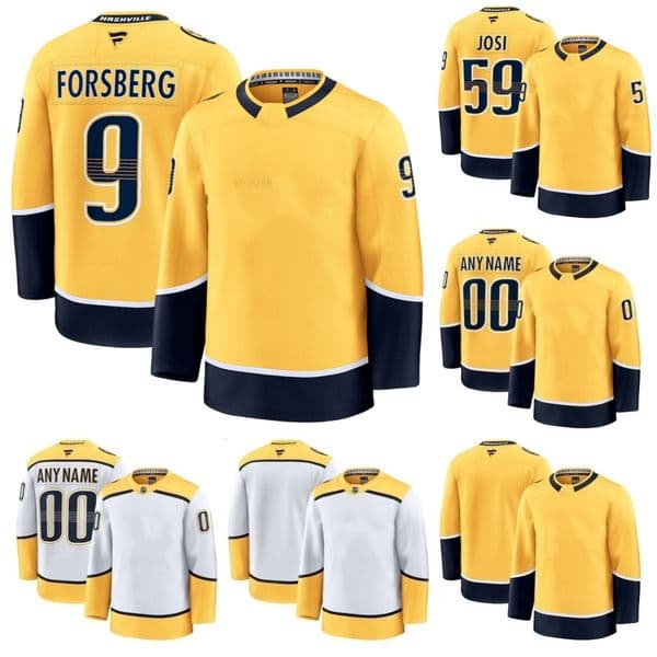 Predators Jersey Hockey Erik Haula Jonathan Marchessault Nick Perbix Brady Martin Steven Stamkos Cole Smith Michaels McCarron Brady Skjei Spencer Stastney