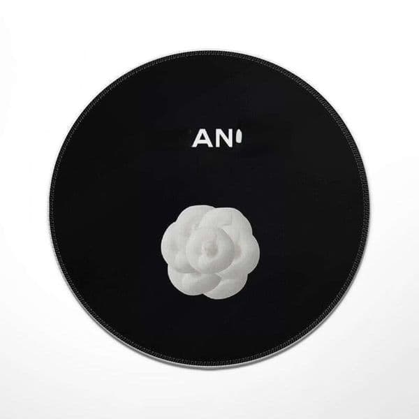 Trendy Brand High-Value Simple Mouse Pad Round Small Luxury Laptop Desk Mat Thickened B5
