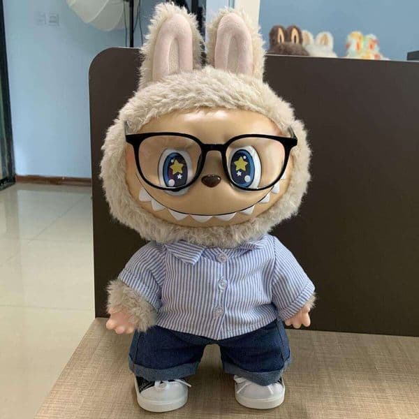 Authentically S The MONSTERS 40Cm Big LABUBU FLIP WITH ME Vinyl Plush Doll Cute Lovely Collectible Kids Festival For Gifts Pop