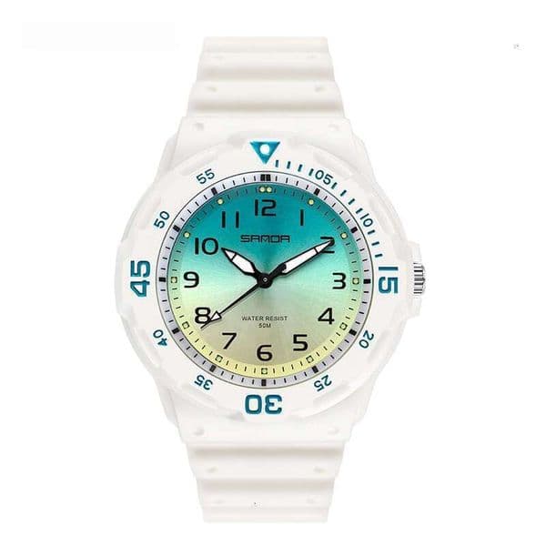 DHwatches Sanda Quartz Men and Women Fashion Trend Casual Elegant Versatile Sports Waterproof Watch for Students