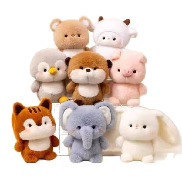 16CM Companion Plush Toys - Cute Stuffed Dolls for Desk Decoration, Study Companion, Birthday Gifts & Wholesale W260306