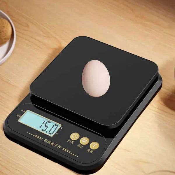 Food kitchen scale high-precision multifunctional food scale digital food scale with LCD high-definition display accuracy Z250403