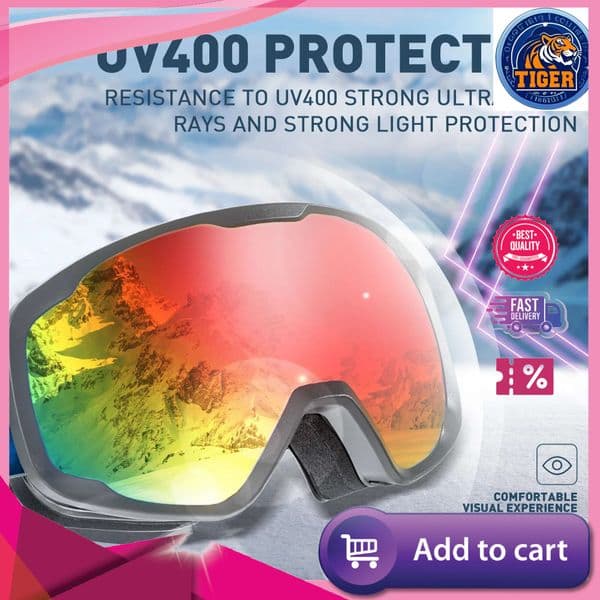 Ddmytiger Ddmytiger China Domestic Kids Snow Cycg Glasses Anti Fog Lenses Youth Boys And Girls UV Protect Ski Winter Snowboard Goggles