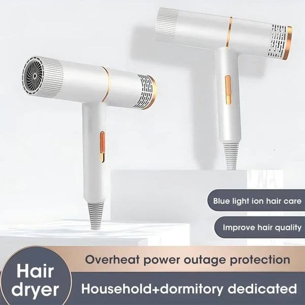 Professional Hair Dryer Strong Wind Salon Dryer Air and Cold Air Wind Negative Ionic Hammer Blower Dry Electric Hair Dryer 251103