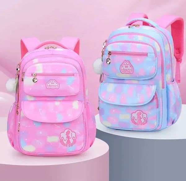 Children Girl Backpack School Bag Pink For Kid Child Teenage Schoolbag Primary Kawaii Cute Waterproof 251104BJ