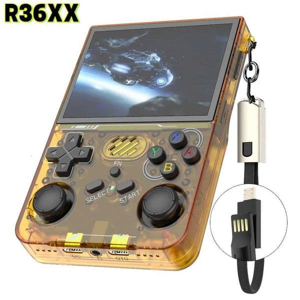 Retro Portable Gaming Console R36XX 100 Genuine Authentic Product Supports WiFi Online Multiplayer Features 35-inch Portable I K251107