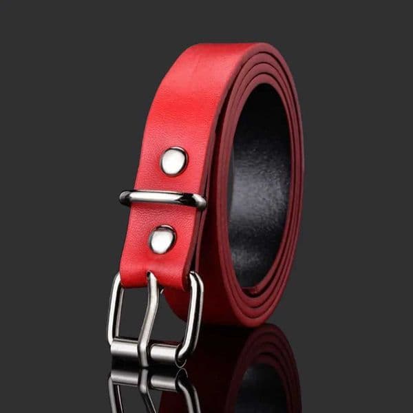 Children PU Leather Belts Boys Girls Kid Waist Strap Waistband Metal Buckle For Jeans Pants Trousers Dress Adjustable BeltT251107