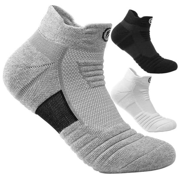 3 Pairs Mens Running Compression Socks Men Women Athletic Hiking Basketball Cushion Active S04 251107BANJIA