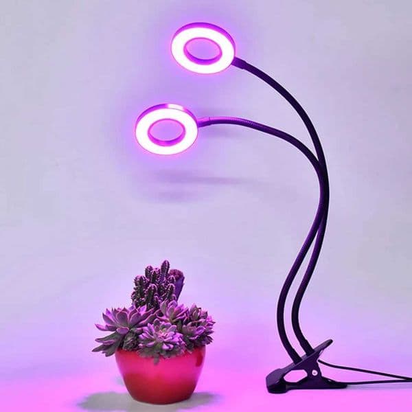 DC5V LED Plant Growth Lamp Stepless Dimmable USB LED Growth Lamp Full Spectrum Flexible Rod Clamp Plant Growth Lamp Hydroponic Z250407