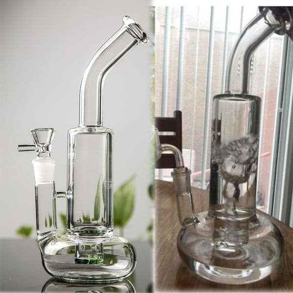 10.6inchs Toronda Glass Bong Hookah Smoking Water Pipes Bubbler beaker Water Bongs Oil With 18mm Bowl