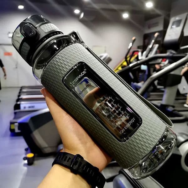 UZSPACE Sport Water Bottles BPA Free Portable Gym Anti-fall Leak-proof Large Capacity Fitness Kettle Tritan Plastic Drink Bottle 250408
