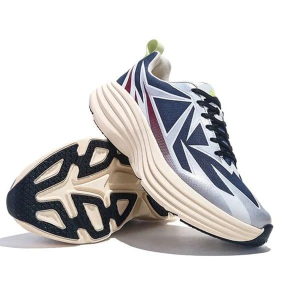 2025 Jifffly Men's Sports Running Shoes Thick Sole Height Increasing Lightweight Rebound Shock Absorbing Anti Slip Comfortable Breathable