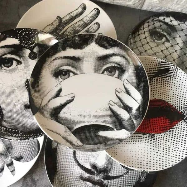 Luxury room Designer Decor Decorative Ceramic Wall Panel For Pasta Display, European Art Style, Nordic Home Decor Decoration Home