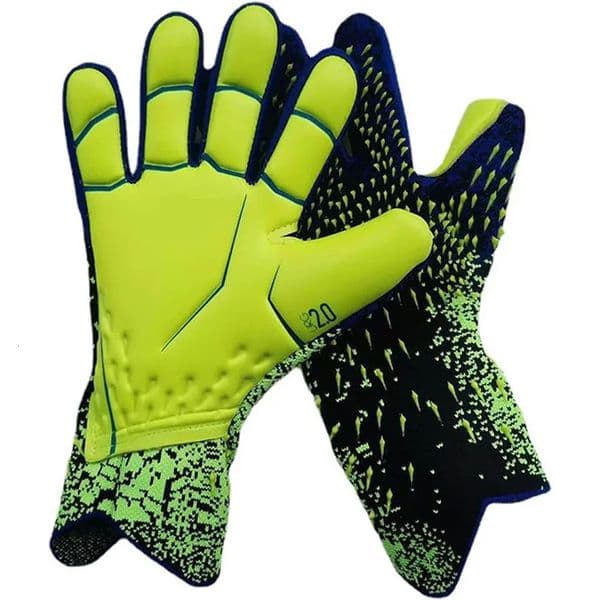 Soccer Football Goalkeeper Gloves Thickened Professional Protection Adults Teenager Goalkeeper Soccer Goalie Gloves y251103