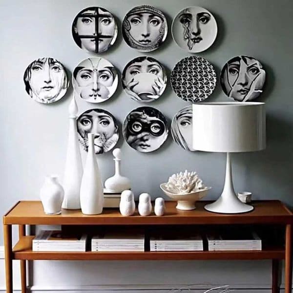 Luxury hand-painted ceramic panels Italian art design for dining and decoration elegant desktop software suite for home use X250408