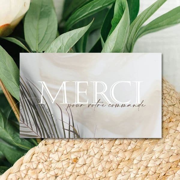30 French MERCI cards. Thank you for your support. Thank you for the greeting cards. Thank you for the gift cards from the seller 250403