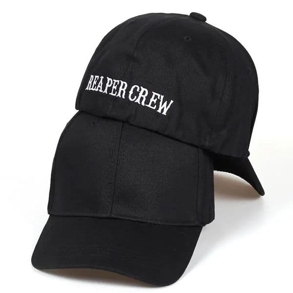 Unisex Rear Seal REAPER CREW Embroidery Baseball Caps Spring And Autumn Outdoor Adjustable Casual Hats Sunscreen Hat 251103