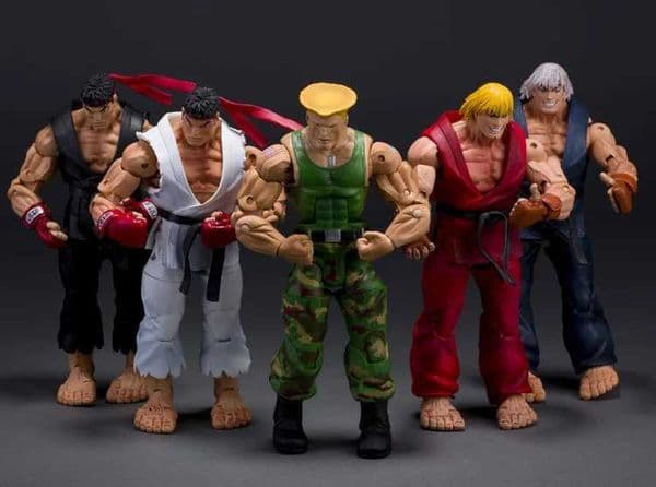 2026 New Street Fighter CHUN LI RYU Ken Guile Akuma Articulated PVC Action Figure Collectible Model Toys X250409 Toy