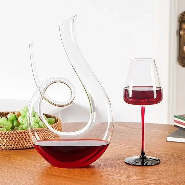 Crystal Glass Personalized Decanter Set Red Wine Dispenser Red Wine Jug Household European Wine Set 251106BJ
