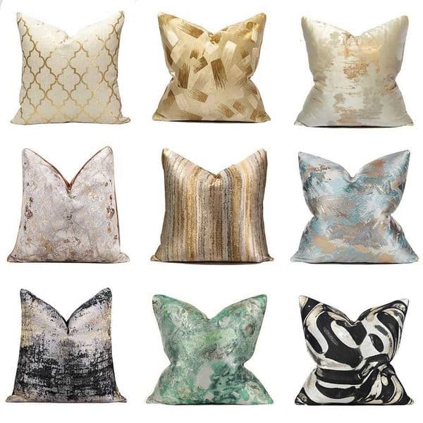 Pillow Case Modern Decor Cushion Cover no filling for Sofa and Bed Abstract Throw Luxury Pillow Covers 45x45/50x50cm Y251110