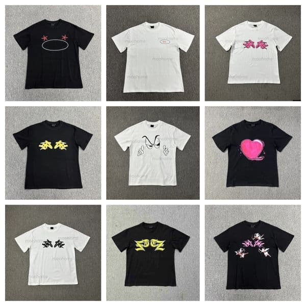 designer t shirt mens t shirt womens shirts Cross summer Classic shirts clothing Design Loose Fit Unisex cotton mens clothe