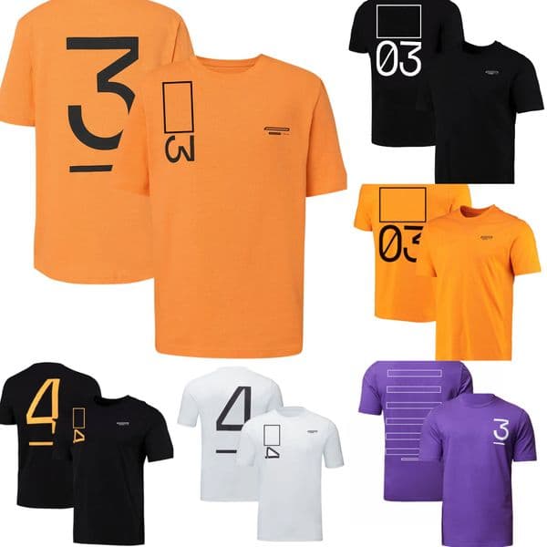 2026 New F1 Formula 1 Team Drivers T-Shirts Racing Car Fans Summer Casual Short Sleeves Jersey Oversized Sport Men's outdoor T-Shirt Tops Free Shipping