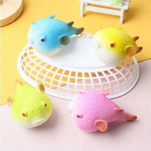 New Arrival TPR Cute Inflatable Stress Relief Toy Preventing Stress Relief T250409