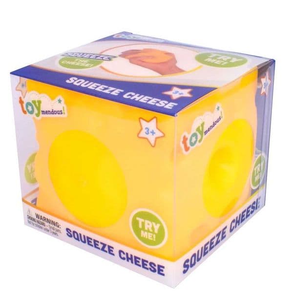 New Arrival Squishy Cheese Toy Fun Childrens Anxiety Fidget Ball Non toxic Durable Squeezing Pressure Relieving Gift