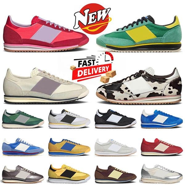 Casual Shoes SL 72 sl72 OG sl72s Platform Loafers Bold Sneakers Utility Yellow Royal Preloved Green Core Black Charcoal Grey Outdoor Chaussures EUR 36-45