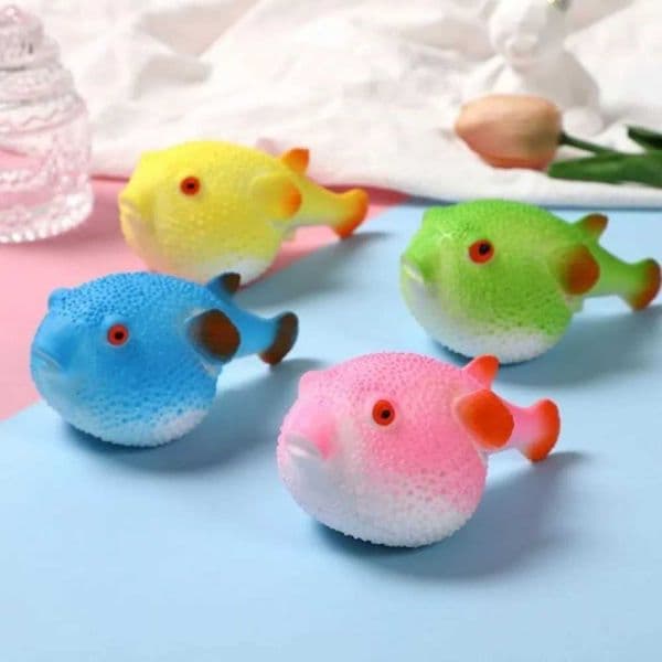 TPR Cute Inflatable Stress Relief Toy Preventing Stress Relief M250410