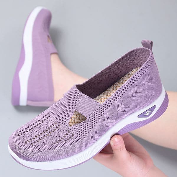 Designer Outdoor Sneakers Fashionable Luxury Casual Shoes Men Women New Fly-knit Sneakers Global Sports Equipment Mesh Breathable Thin Running Shoes Size 36-44 009