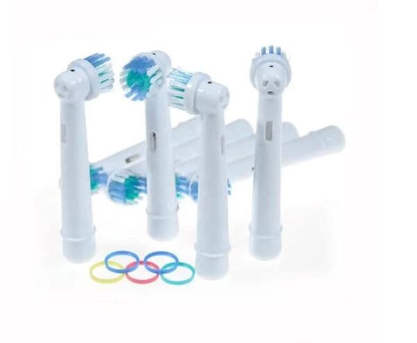 Hot sale fashion Electric Toothbrush Heads Replacement Heads 4 heads/set 2025 factory wholesale Electric Toothbrushes Replacement Heads
