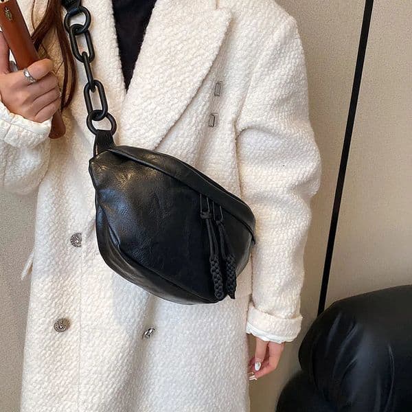 Crossbody Chest Bags Top grade soft Leather Women Waist Bag Fashion Fanny Pack Phone Packs ladies Shoulder Bags 251111