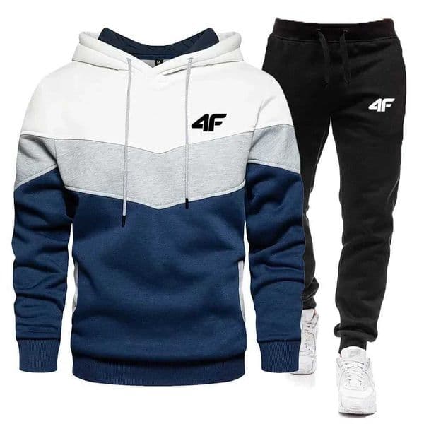 2025 Mens Autumn-Winter Fashion Hooded Sweatshirt with Belted Pants - Stylish Quality Outdoor Jogging Fitness Sports Casual SetT251111