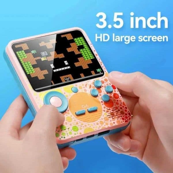 G6 Handheld Portable Video Game Console 35 Inch Screen Support Retro Gaming Machine For Kids GiftsM251111