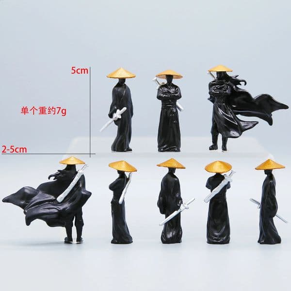 Miniatures Model Cool Ornament Home Car Decoration Figurines Crafts Toys Resin Mini Landscape Home Accessories Supplies Gifts 250407