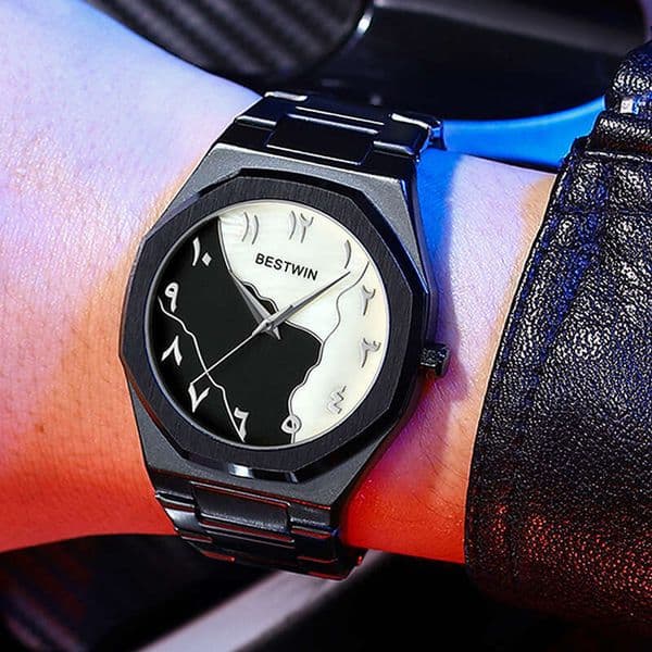 Wholesale Watches Doctoral Arabic Numerals Dial Shell Face Fashion Men's Watch