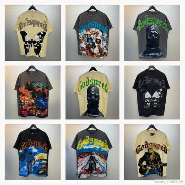 Designer kids T Shirt Shirts Summer Fashion clothes Tshirt Wash Letters Casual streetwear Washed Short Sleeve Tee Tops