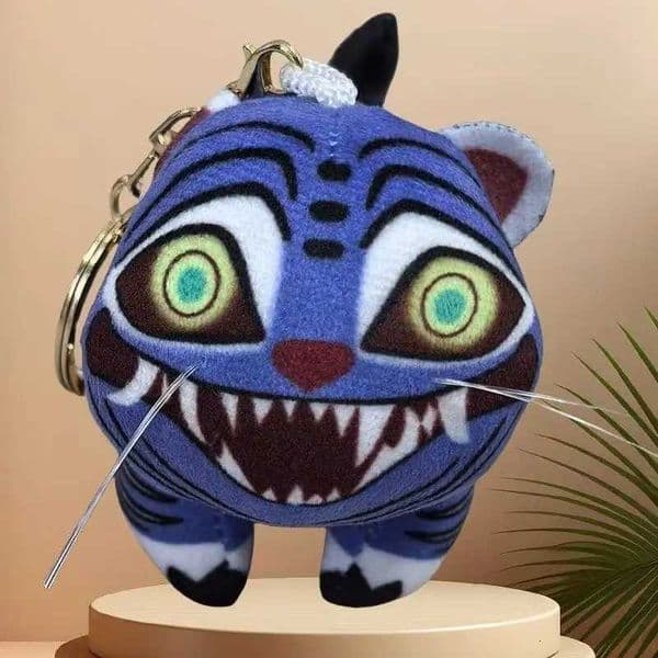 Hot K-Pop Demon Hunters Band Keychain for Accessories Huntrix Saja Boys Rumi Zoey Jinu Derpy Tiger Keyrings Key Chains Fans Gift Z251111