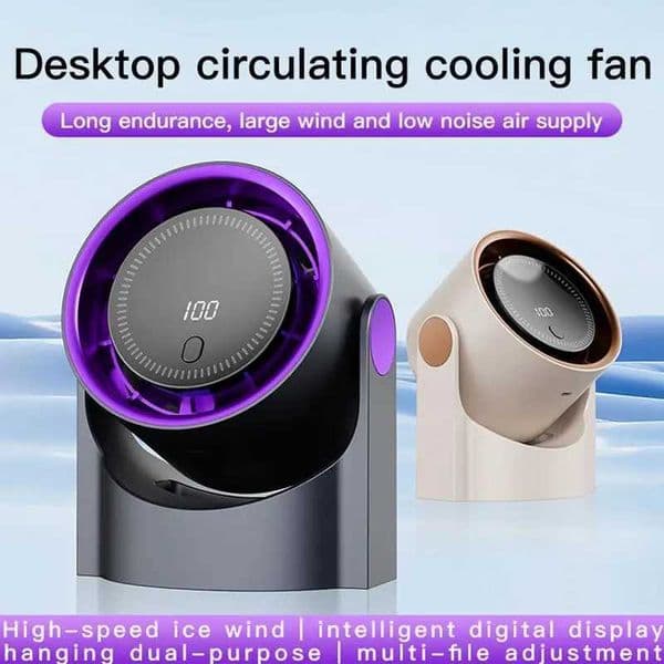 Portable brushless fan mini cooling table fan brushless USB charging sports cooler fan for outdoor sports travel X250412