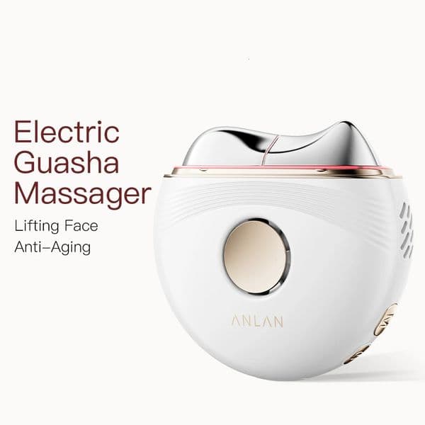 ANLAN Electric Guasha Massager EMS Face Lifting Antiaging Remove Edema Firming Skin Clod Heat Scraping Skincare Beauty Device 251106