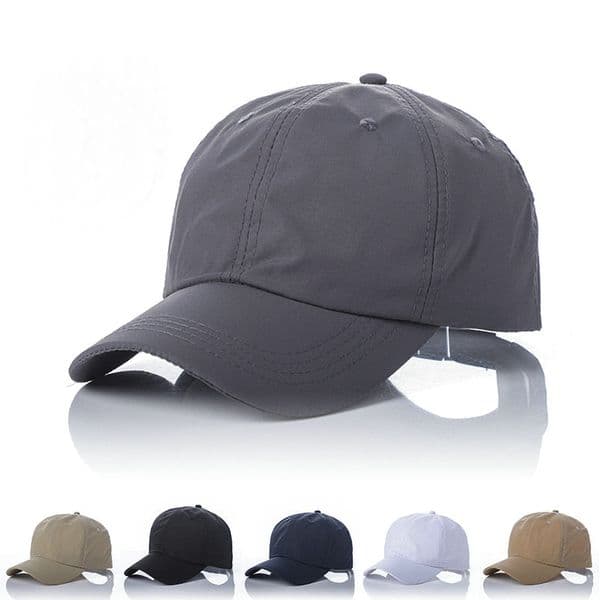 Korean Version Breathable Quick-Dry Baseball for Men and Women Summer Outdoor Running Sun Protection Embroidered Logo Duckbill Cap In Stock Wholesale