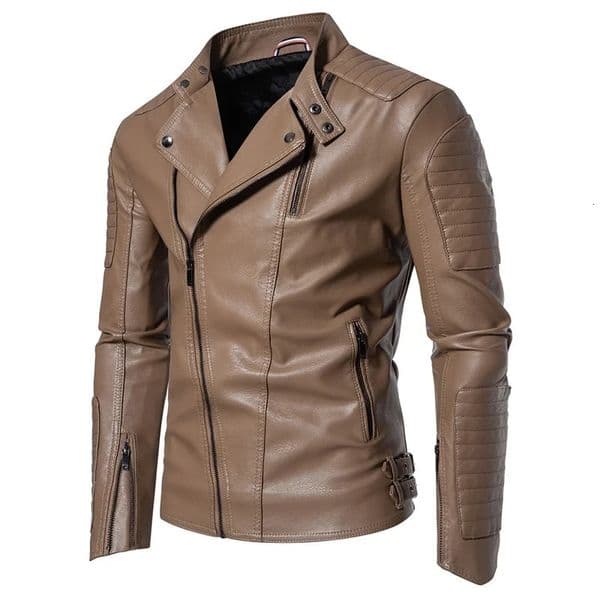 Motorcycle suit mens racing motorcycle protective equipment windproof and waterproof business casual leather jacket 251112
