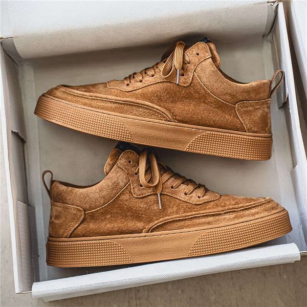 free shipping british style mens sneakers new spring and autumn retro lowtop sports casual trendy fashion solid color shoes for men