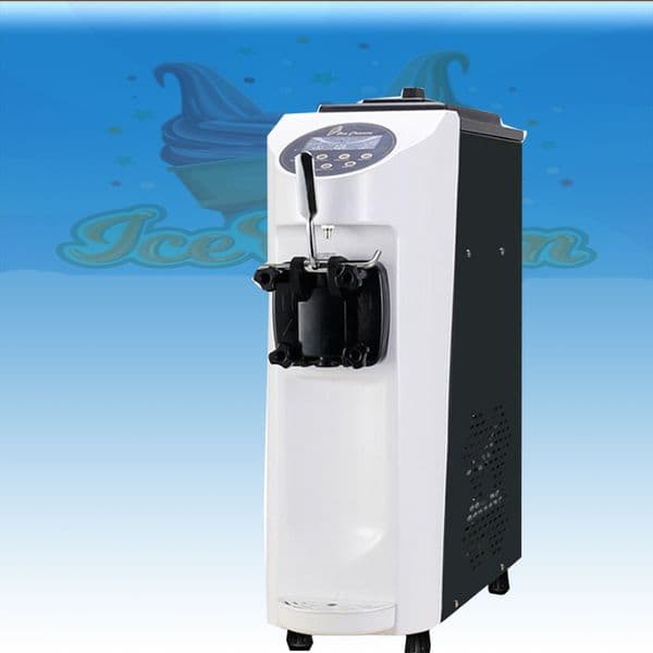 NEW Table Top Ice Cream Maker Single Flavor 16-22L/H Soft Serve Yogurt Ice Cream Cone Machine Factory Price for Sale