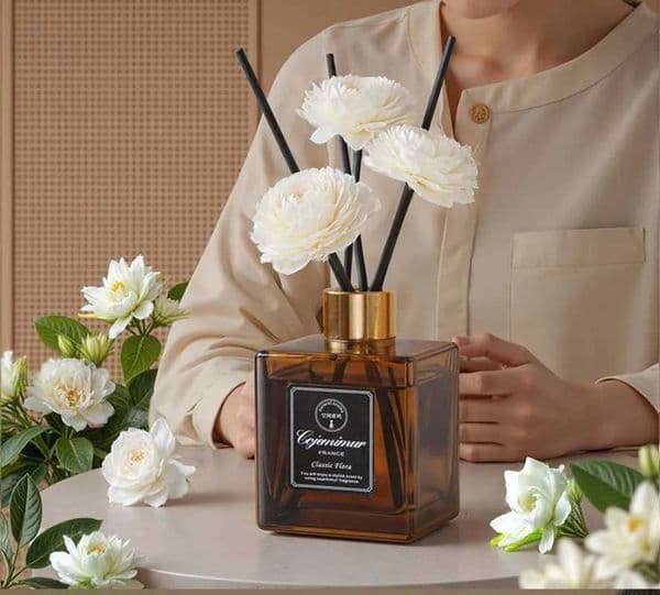Rattan Aromatherapy Essential Oil Ornaments for Home Indoor Use Long-lasting Fragrance and Bathroom Deodorization X251112