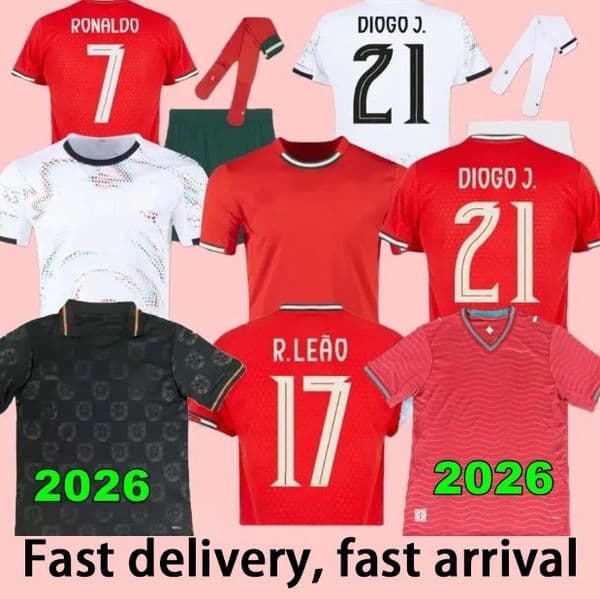 2026 Ronaldo JOAO FELIX Portugal soccer jerseys 25 26 RUBEN NEVES Portuguese football shirt BERNARDO BRUNO FERNANDES camisa de futebol men women kits kids 595636